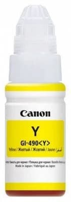 Чернила Canon PIXMA GI-490 (70 мл, 7000 стр.) жёлтый [0666C001AA]