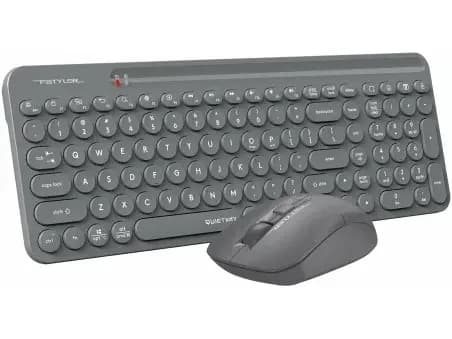 Беспроводная клавиатура + мышь A4TECH FSTYLER FG3300 Air2 Grey, мембранная, 107btns, 2000dpi, 4btns, USB, Серый