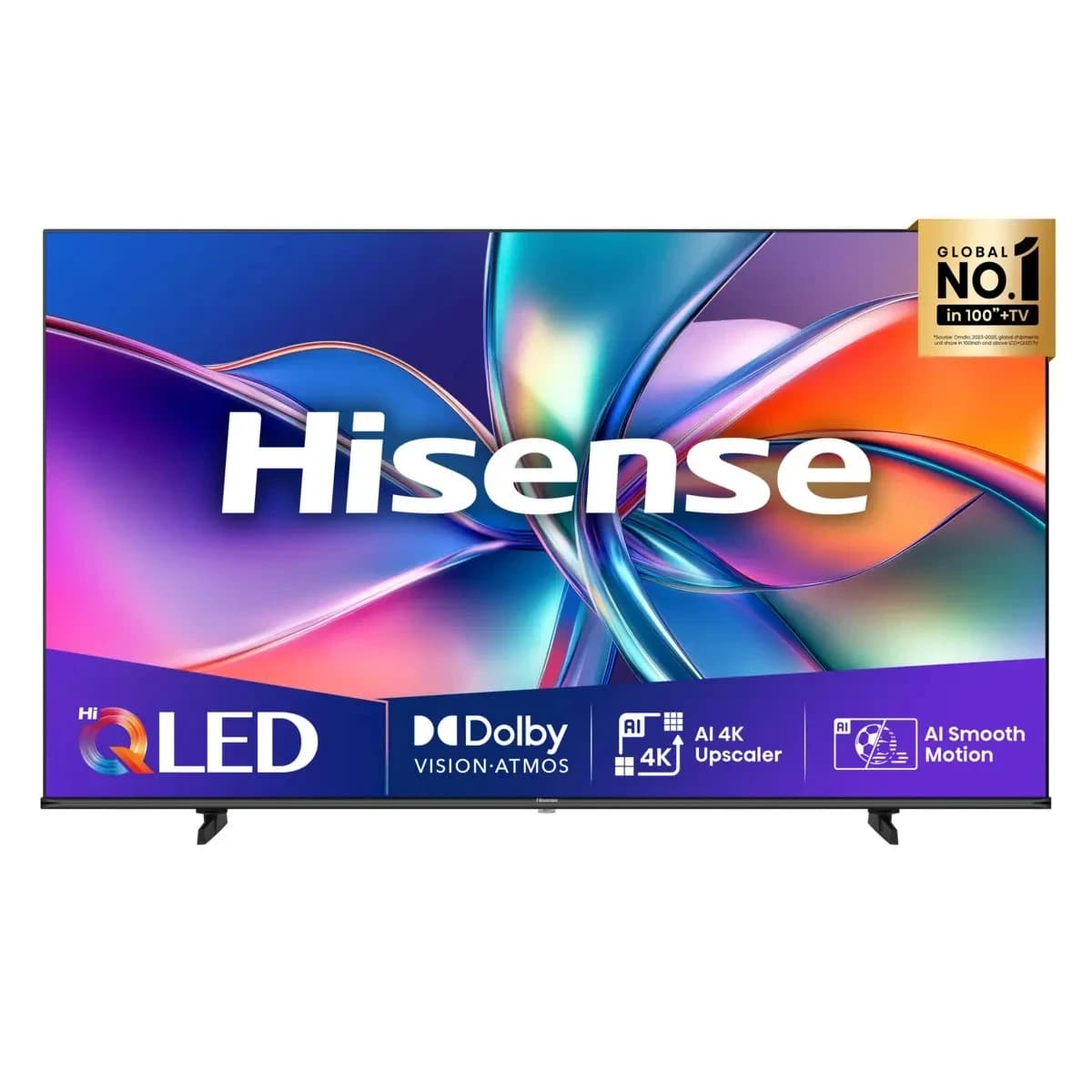 Телевизор Hisense 43E7Q (43", 4K Ultra HD, 60 Гц, Smart TV) черный