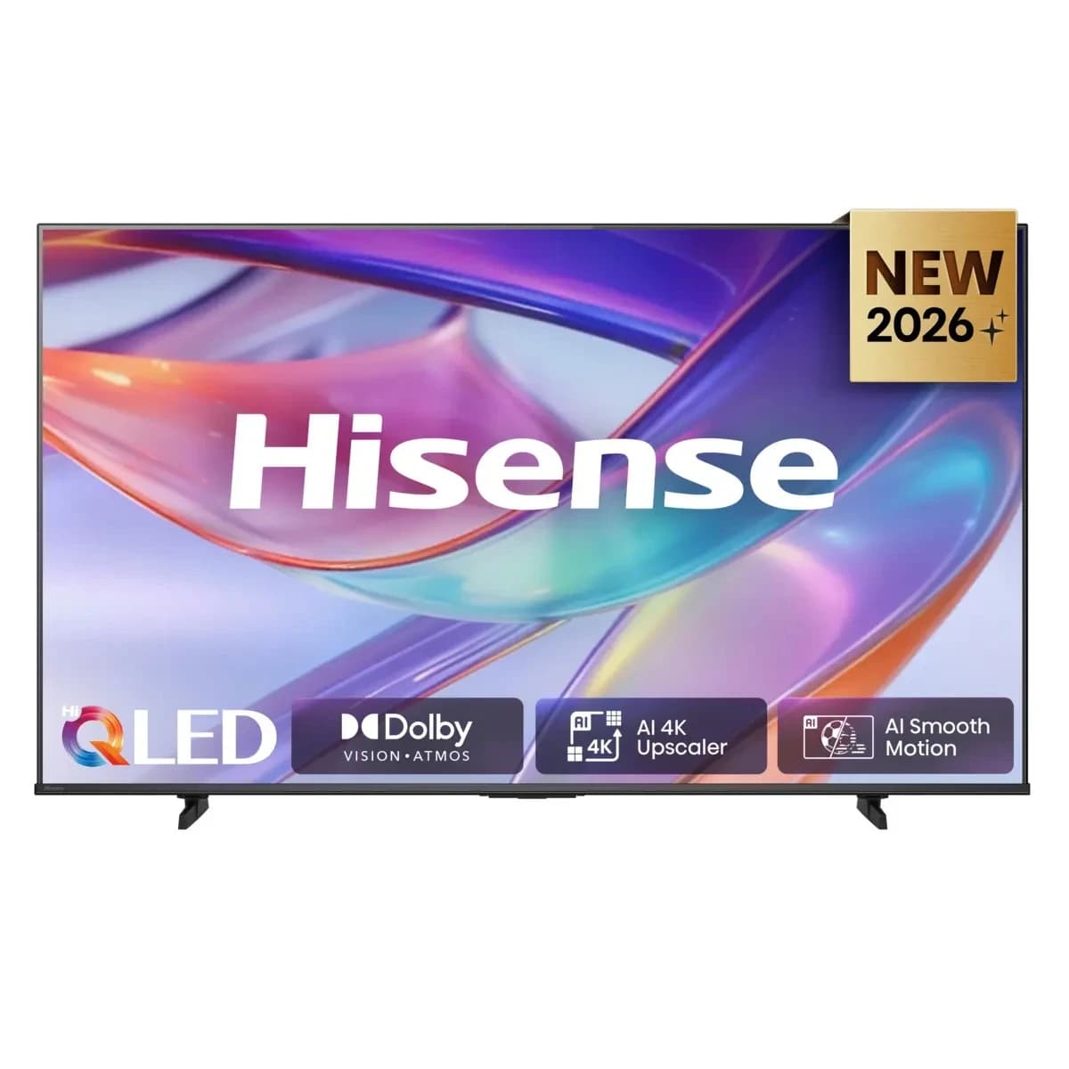 Телевизор Hisense 50E7S 50" 4K Ultra HD (3840x2160) QLED DLED, 60 Гц, Smart VIDAA, 20Вт, 178°, Wi-Fi, Bluetooth, DVB-T2/T/C/S2/S, CI+, RJ45, HDMIx3, USBx2