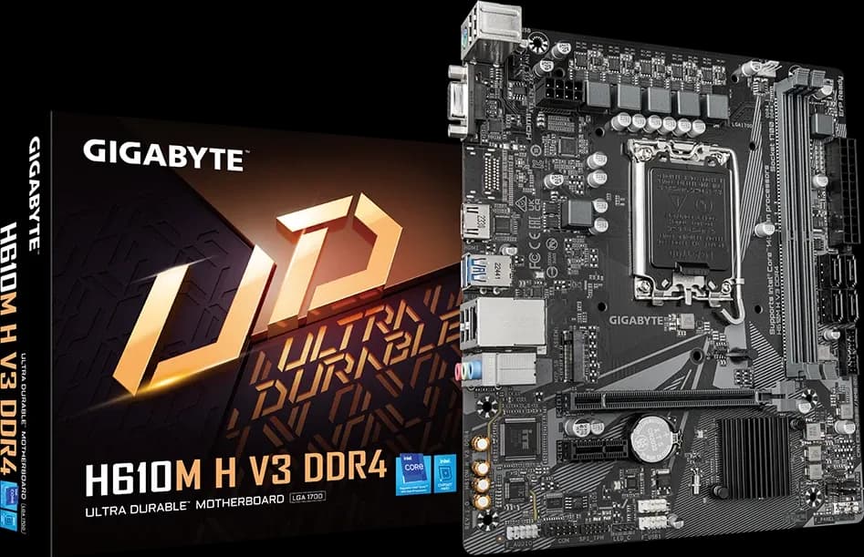 Матплата Gigabyte H610M H V3 DDR4