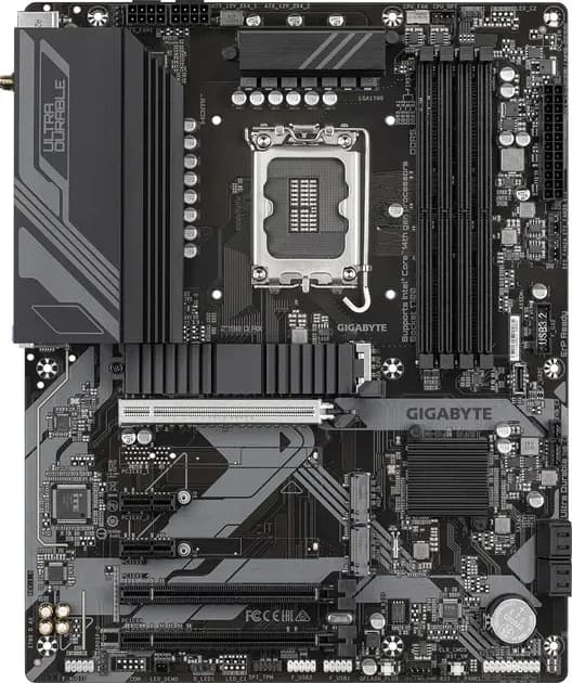 Матплата Gigabyte Z790 D AX, LGA1700, Intel Z790, 4xDDR5 PC60800, 3xPCI-E 3.0x16, 2xPCI-E 3.0x1, Sound8Ch, GLAN, 4SATA+3M.2, RAID, ATX, 9USB3.2+6USB2.0, HDMI, DP, WiFi, Bluetooth - T