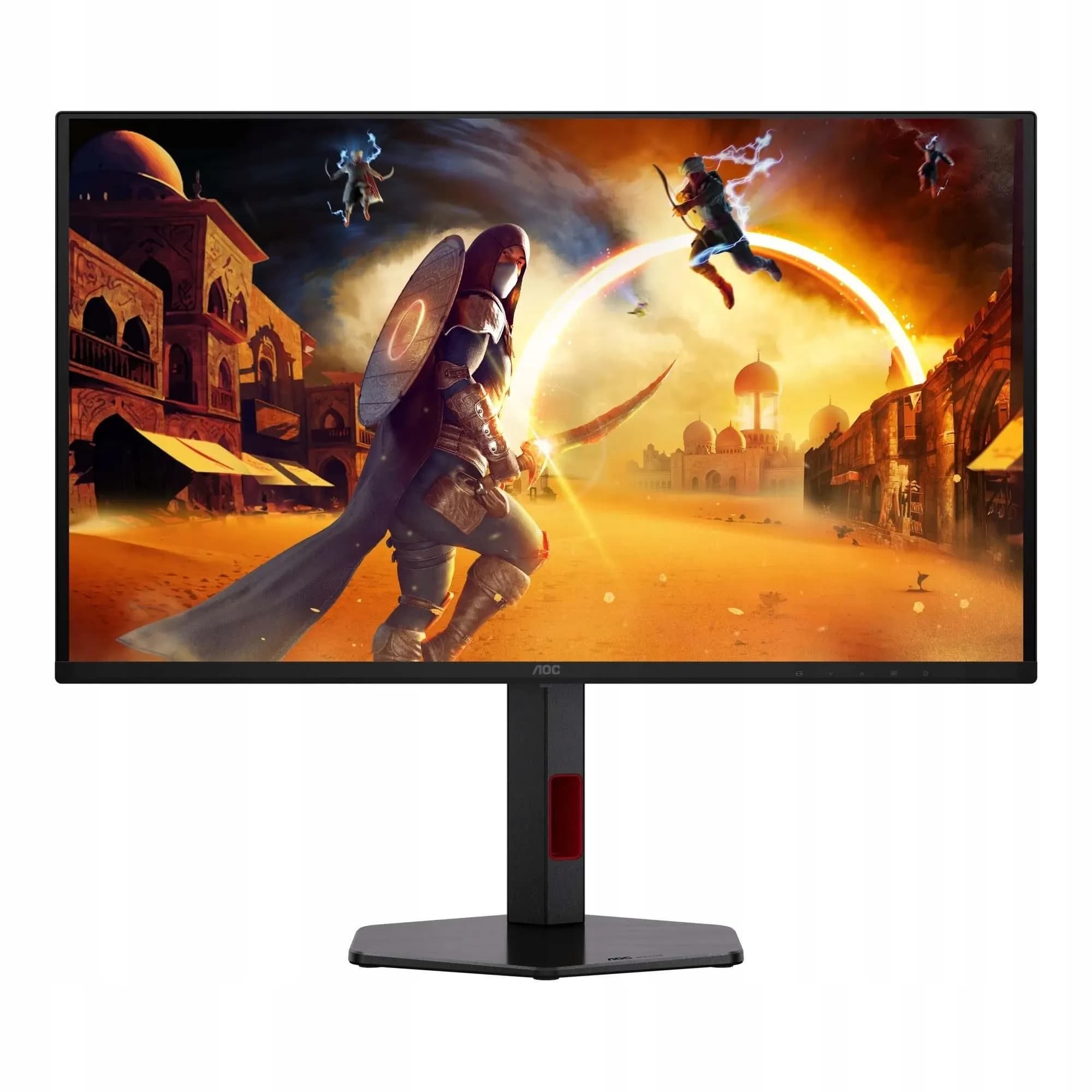 Монитор LCD 27" AOC Q27G4ZDR, QuantumDot OLED, Black, 2560x1440, 1.50M:1, 400cd/m2, 178/178, 0.03ms, 240Hz, HDR10, 10-bit / DCI-P3+, Color Table, AdaptiveSync with G-Sync, FreeSync, 2xHDMI 2.0, DP 1.4, USB Hub (3xUSB), Ergonomic Stand, G menu