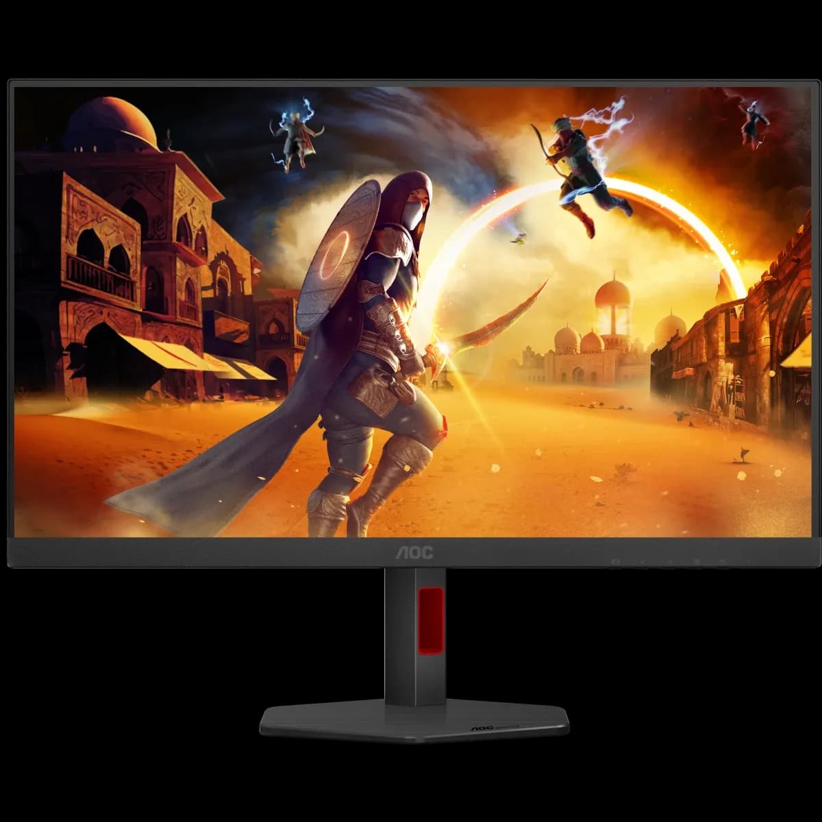 Монитор LCD 27" AOC Q27G4ZR, Fast IPS, Black, 2560x1440, 80M:1, 400cd/m2, 260Hz (OC, 240Hz Native), 178/178, 1ms, 2xHDMI, DP, Наушники, Колонки 2x2W