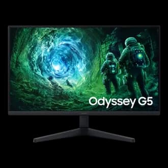 Монитор LCD 27" Samsung LS27FG532EIXCI, Odyssey G5, Black, IPS, 2560x1440, 3000:1 (Mega), 300cd/m2, 200Hz, 178/178, 1ms, 2xHDMI, DP, выход на наушники
