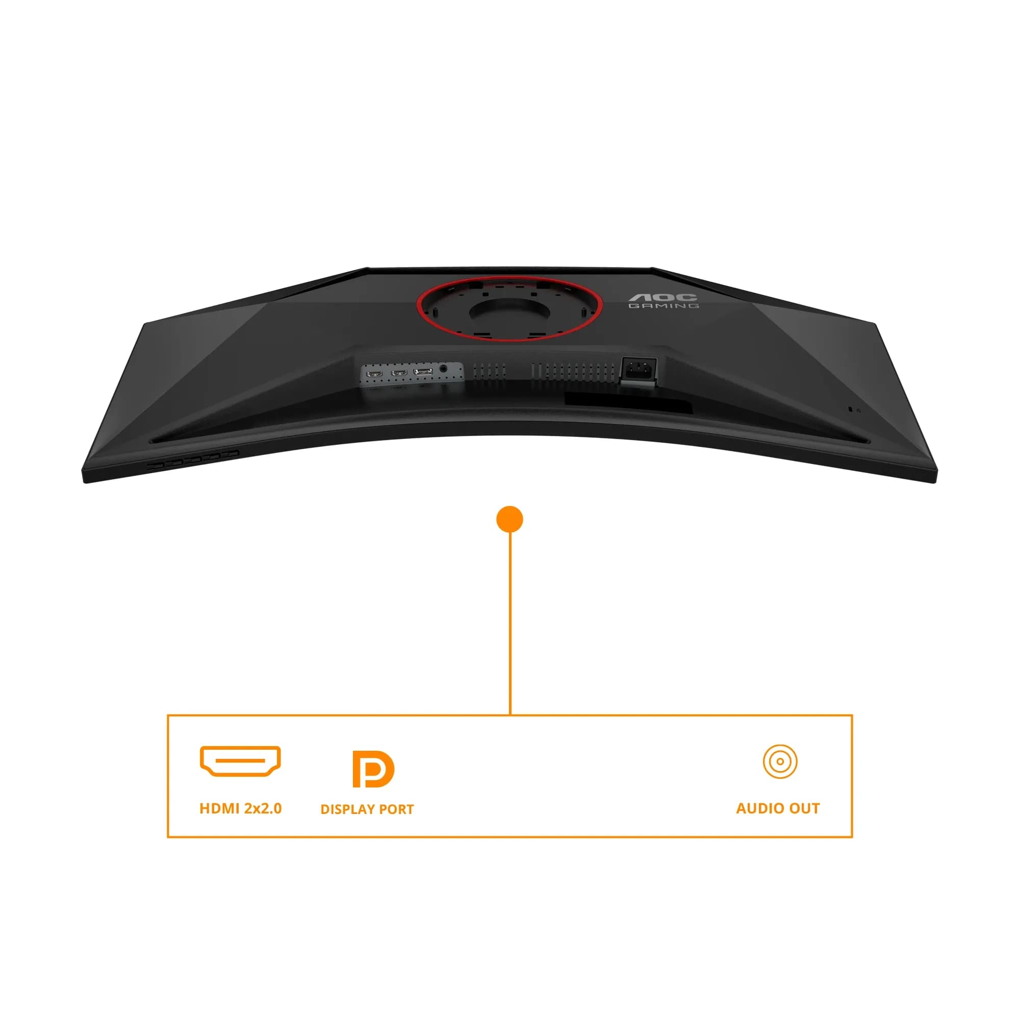 Монитор LCD 34" AOC CU34G4, Fast VA, Black, Curved, 3440x1440, 80M:1, 300cd/m2, 180Hz, 178/178, 0.5ms, 2xHDMI, DP, Выход на наушники