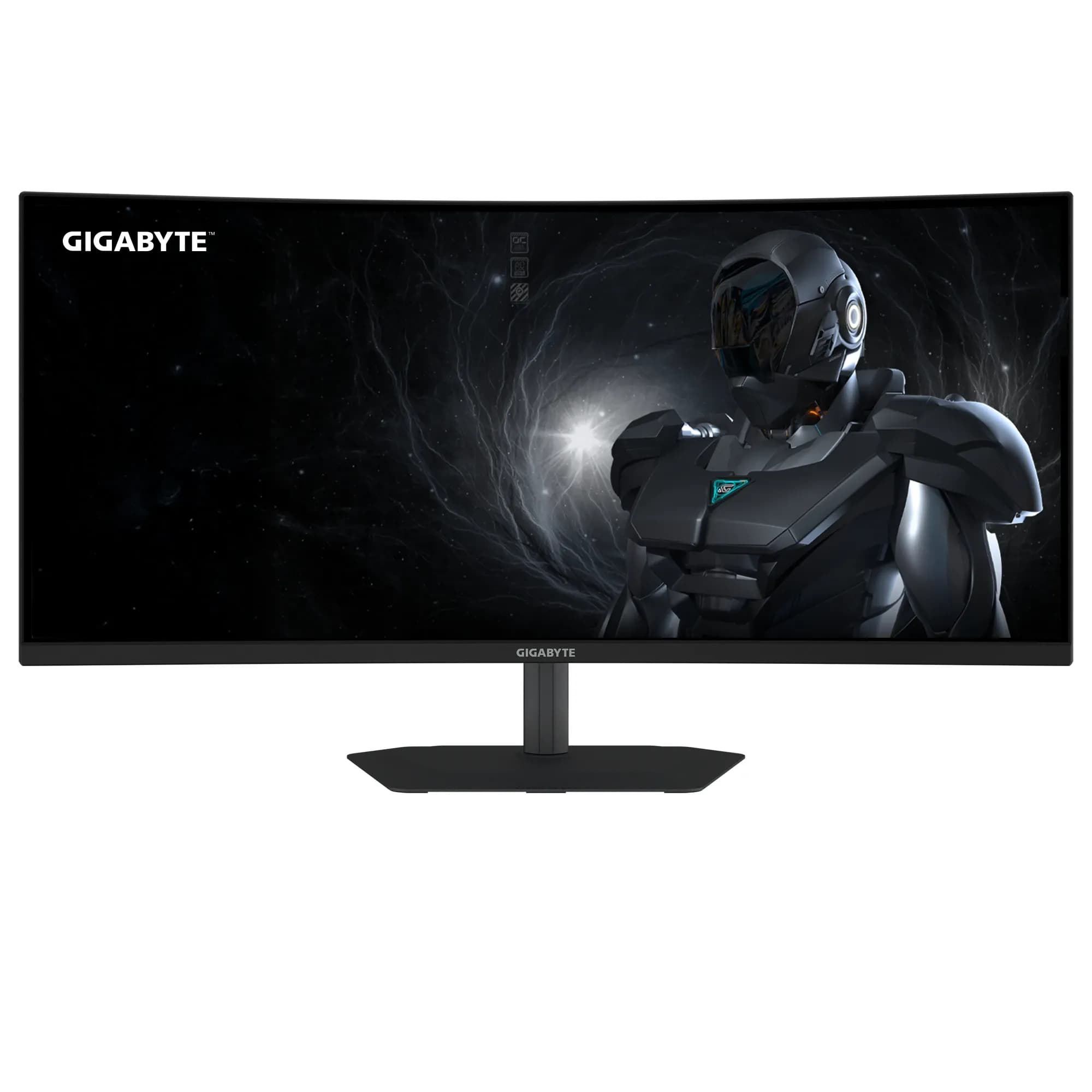 Монитор LCD 34" Gigabyte G34WQC2, VA, Curved, Black, Curved, 3440x1440, 4000:1, 450cd/m2, 200Hz, 178/178, 1ms, 2xHDMI, 2xDP, Headphone-Out, Speakers 2x2W