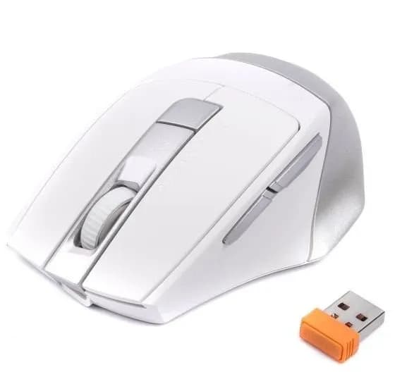 Мышь A4Tech Fstyler FB35C, Icy White, Bluetooth / радиоканал