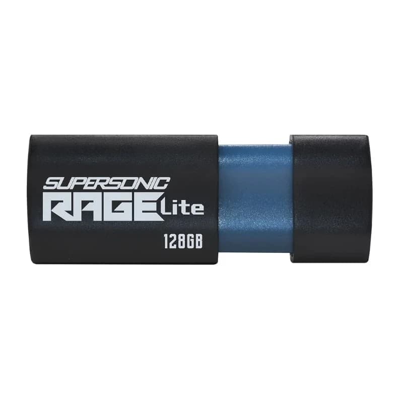 PEN DRIVE 128GB USB 3.2 PATRIOT RAGE LITE BLACK