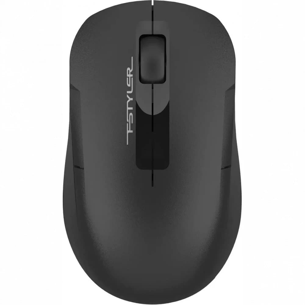 Мышь A4Tech Fstyler FG15CS Air2, чёрная, Радиоканал (USB-приёмник)