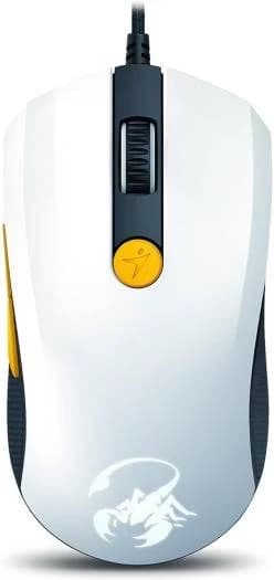 Мышь Genius Scorpion M8-610, бело-оранжевая