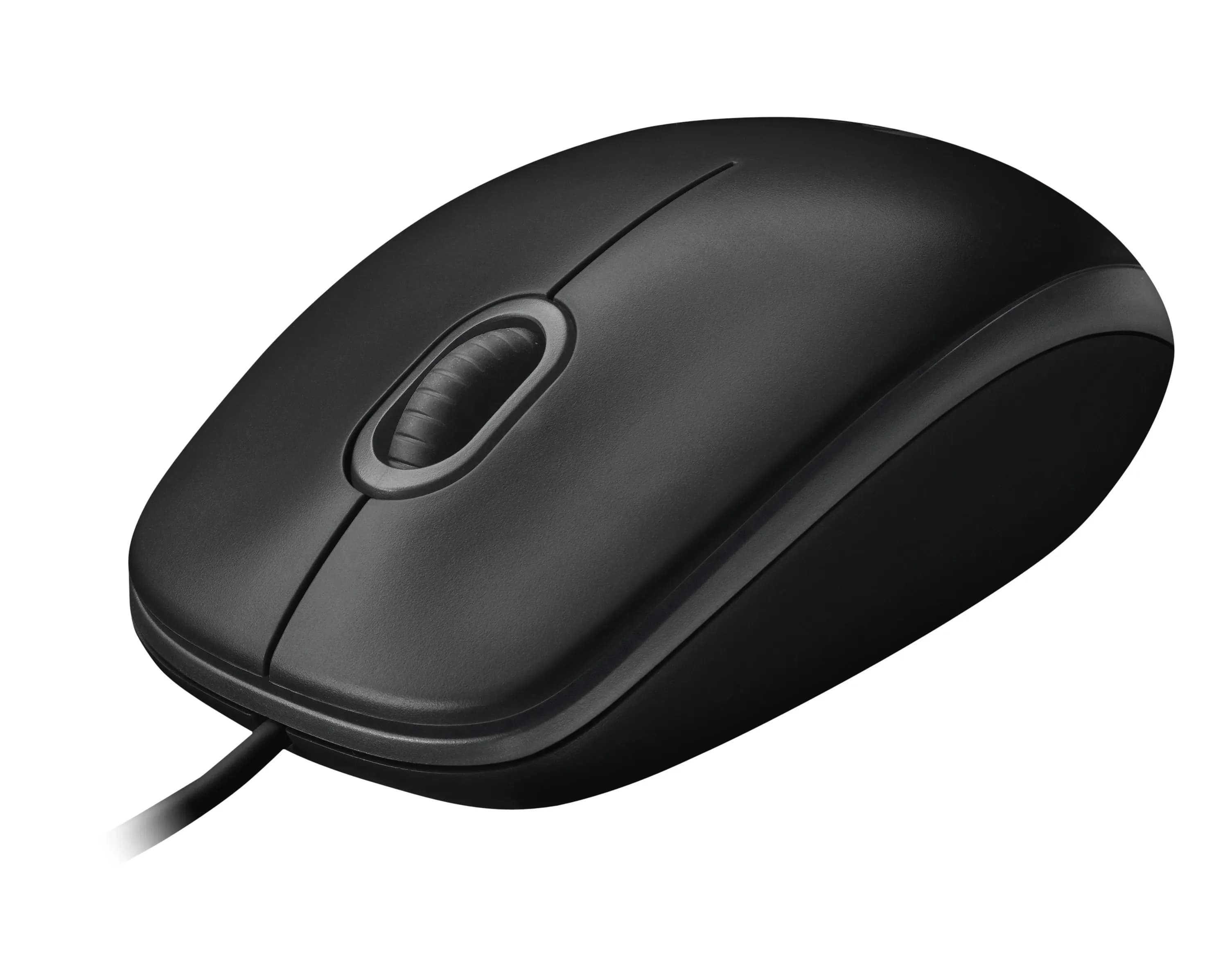 Мышь Logitech B100, чёрная