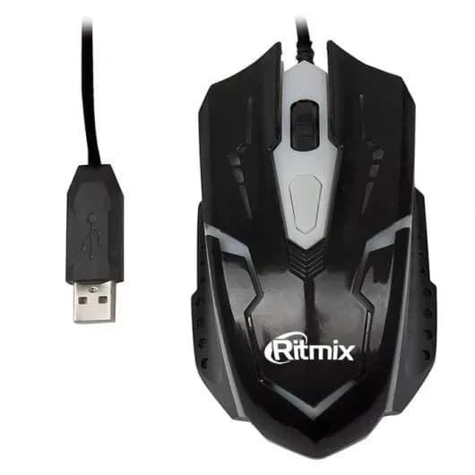 Мышь Ritmix ROM-311, чёрная