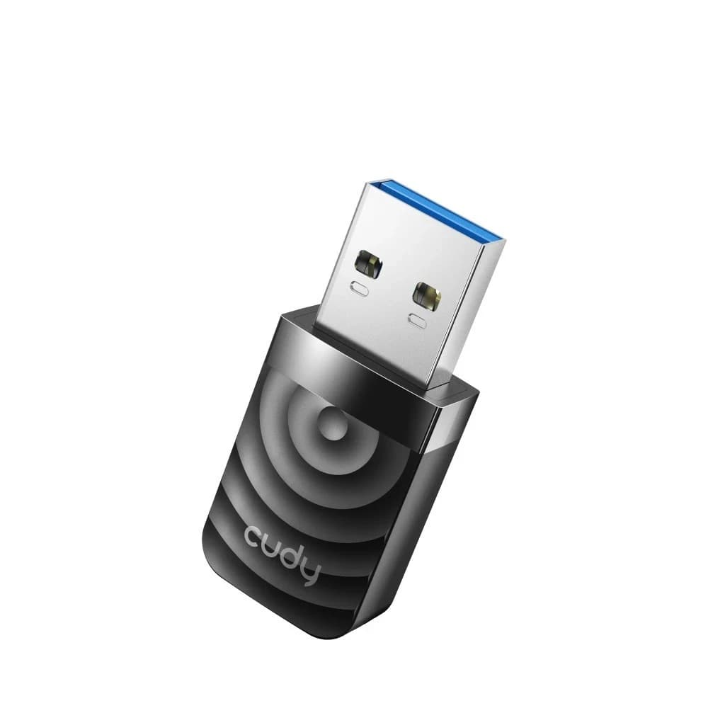 Беспроводной сетевой адаптер Wi-Fi CUDY WU1300S 1300Mbps High Gain Wi-Fi USB 3.0 Adapter, 802.11ac/a/b/g/n, 867Mbps at 5GHz + 400Mbps at 2.4GHz, USB 3.0