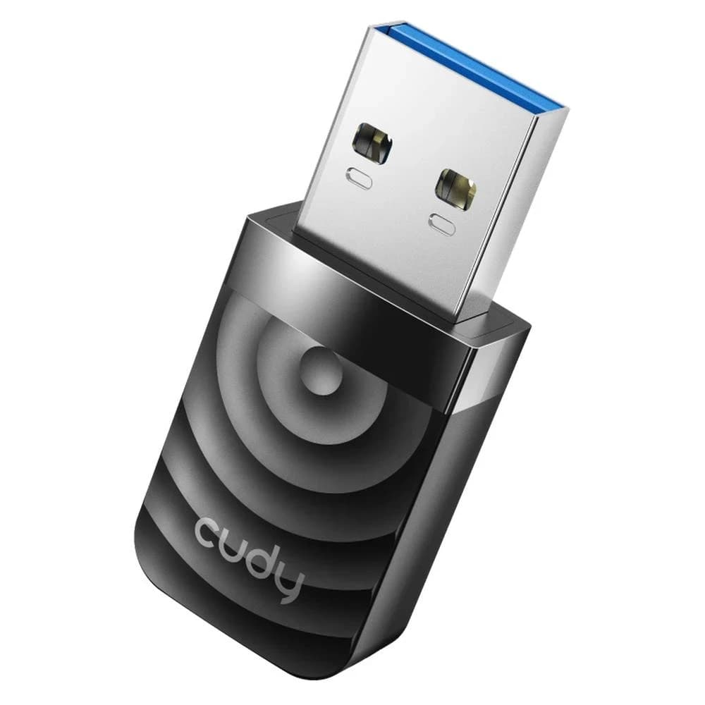 Беспроводной сетевой адаптер Wi-Fi CUDY WU1300S 1300Mbps High Gain Wi-Fi USB 3.0 Adapter, 802.11ac/a/b/g/n, 867Mbps at 5GHz + 400Mbps at 2.4GHz, USB 3.0