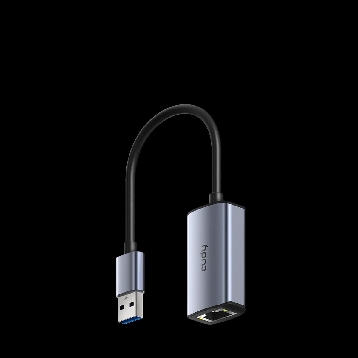 Переходник - сетевой адаптер CUDY UE10A USB-A на RJ45 Gigabit Ethernet, подключение без драйверов, Compatible with Laptop, MacBook, Surface, PC with Windows, XP, Mac/Linux
