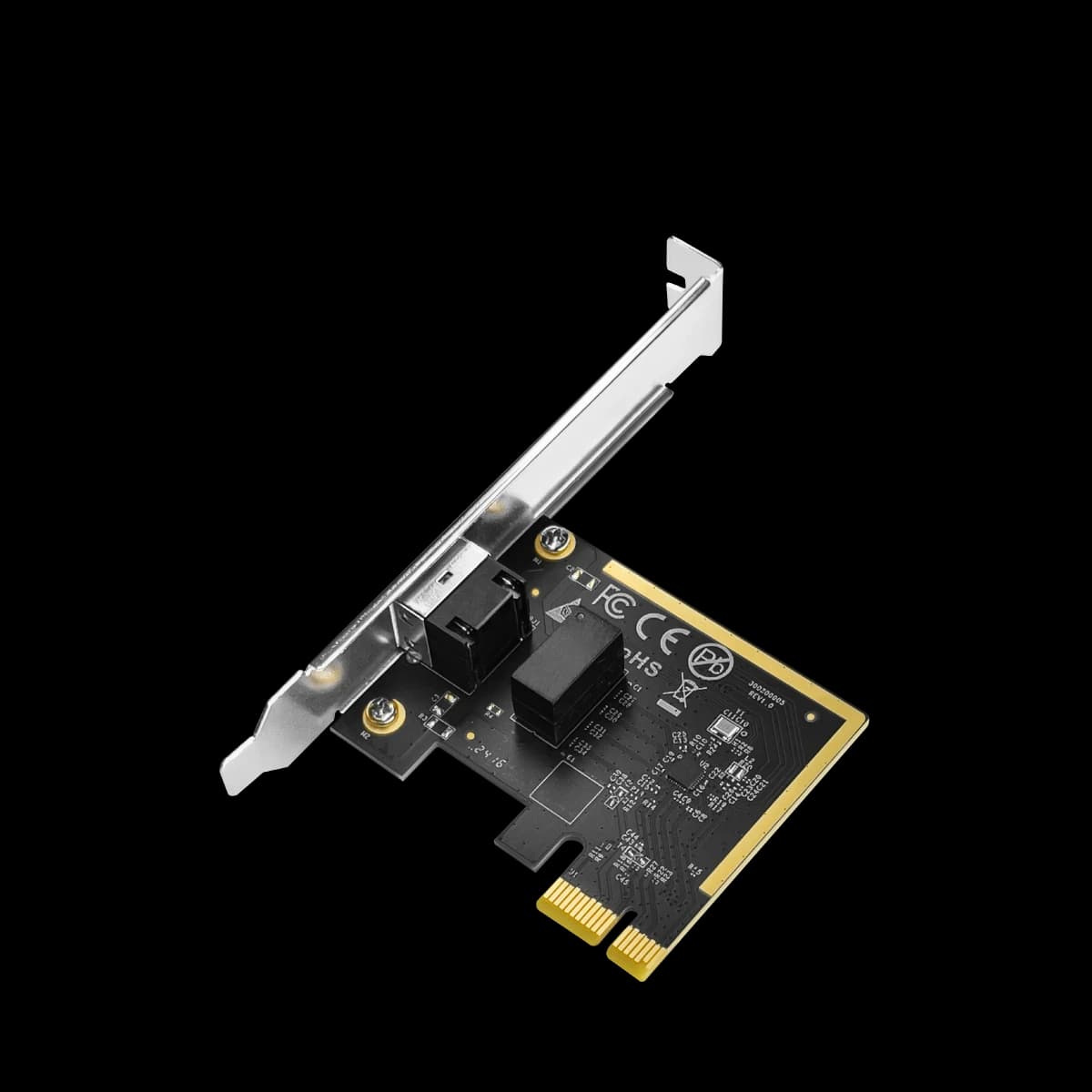 Проводной сетевой адаптер PCI CUDY PE10 Gigabit PCI Express Network Adapter, Realtek Chipset, 10/100/1000Mbps RJ45 port, Auto MDI/MDIX