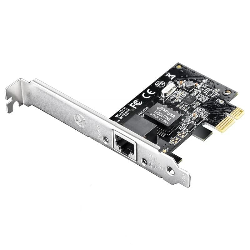 Проводной сетевой адаптер PCI CUDY PE10 Gigabit PCI Express Network Adapter, Realtek Chipset, 10/100/1000Mbps RJ45 port, Auto MDI/MDIX
