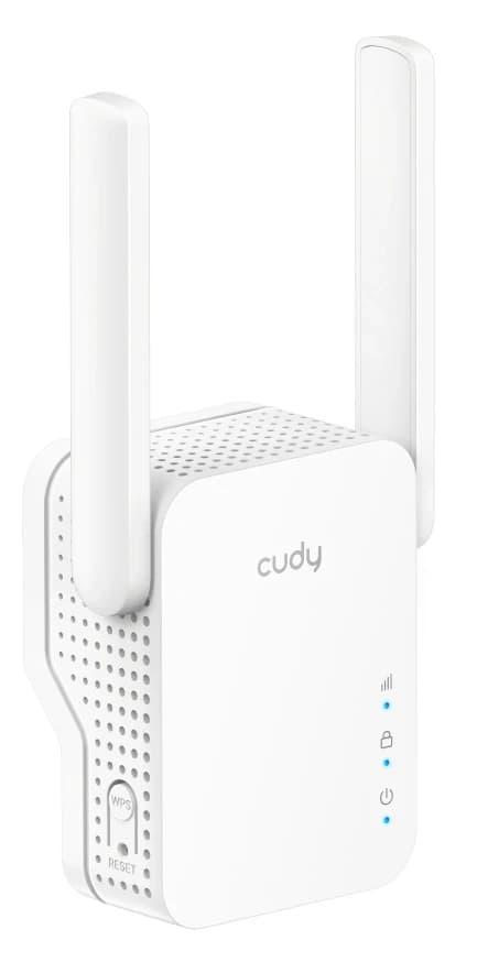 Усилитель Wi-Fi сигнала CUDY RE1500 AC750 Dual-Band 5 ГГц до 1201 Мбит/с 2,4 ГГц до 300 Мбит/с 2 антенны