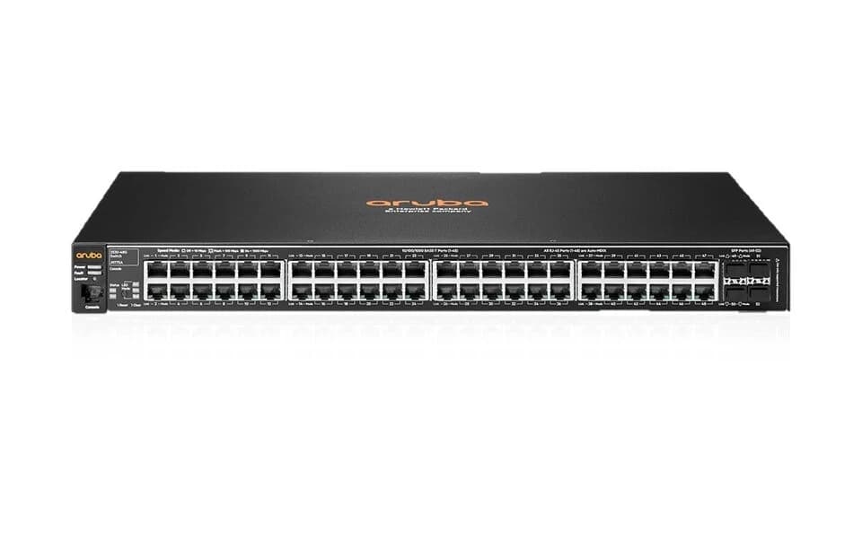 Коммутатор сетевой Aruba 2530 48 ports, 2 1GbE ports, and 2 SFP ports 10/100 Base-T Layer-2 managed Ethernet Switch (J9781A) - T
