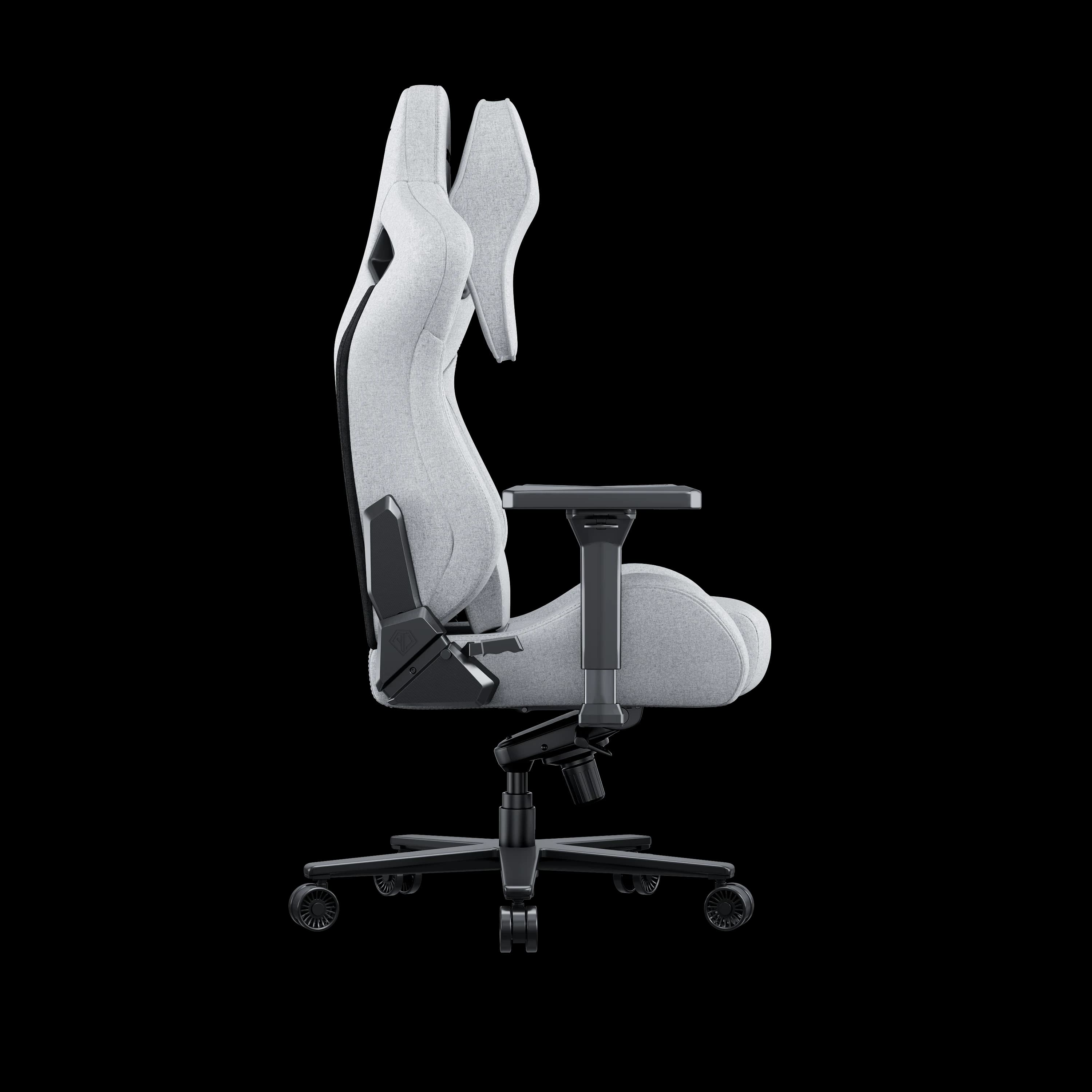 Gaming Chair AD12YXL-17-G-F-G0 AndaSeat Kaiser 2 Pro XL GRAY 4D Armrest 65mm wheels PVC Fabric