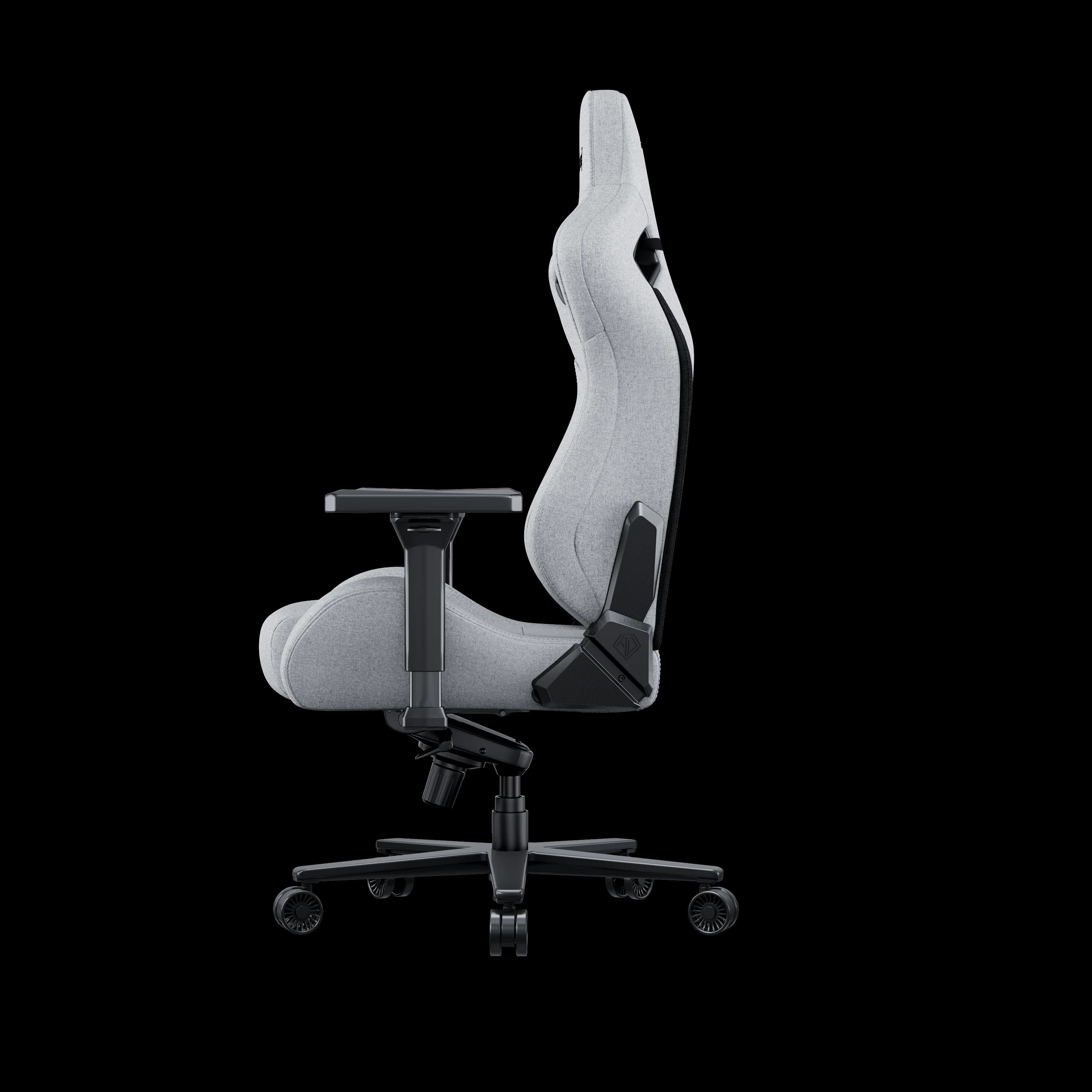 Gaming Chair AD12YXL-17-G-F-G0 AndaSeat Kaiser 2 Pro XL GRAY 4D Armrest 65mm wheels PVC Fabric
