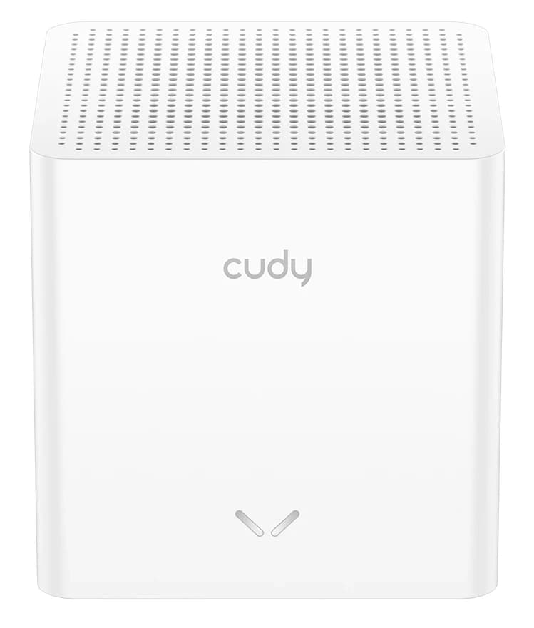 Mesh Wi-Fi система CUDY M1200 (1-Pack) AC1200 Wi-Fi, Dual-Band, 867Mbps at 5GHz + 300Mbps at 2.4GHz, 802.11ac/a/b/g/n, 2 Fast Ethernet Ports, 2 anten., MU-MIMO, DDNS, Zerotier/Wireguard/OpenVPN/IPSec/L2TP/PPTP VPN,DNS over Cloudflare/Google/Quad9