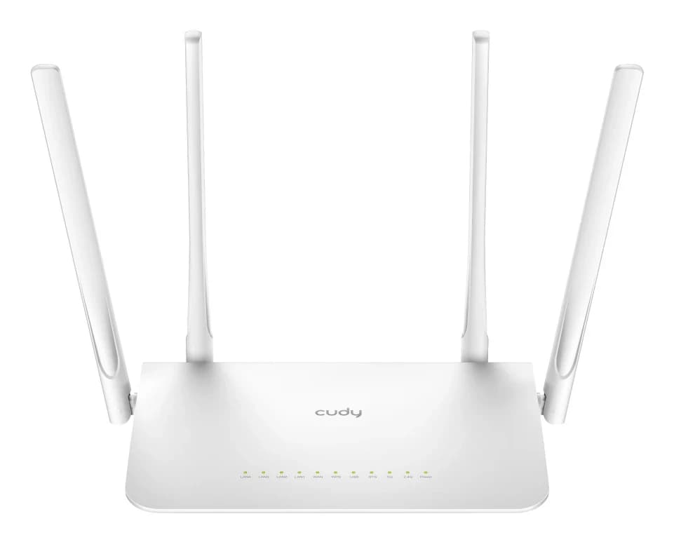 Точка доступа CUDY WR1300 (AC1200, 867 Мбит/с) белый