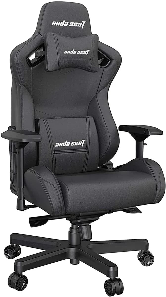 Gaming Chair AD12XL-07-B-PV-B01 AndaSeat Kaiser 2 XL BLACK 4D Armrest 65mm wheels PVC Leather