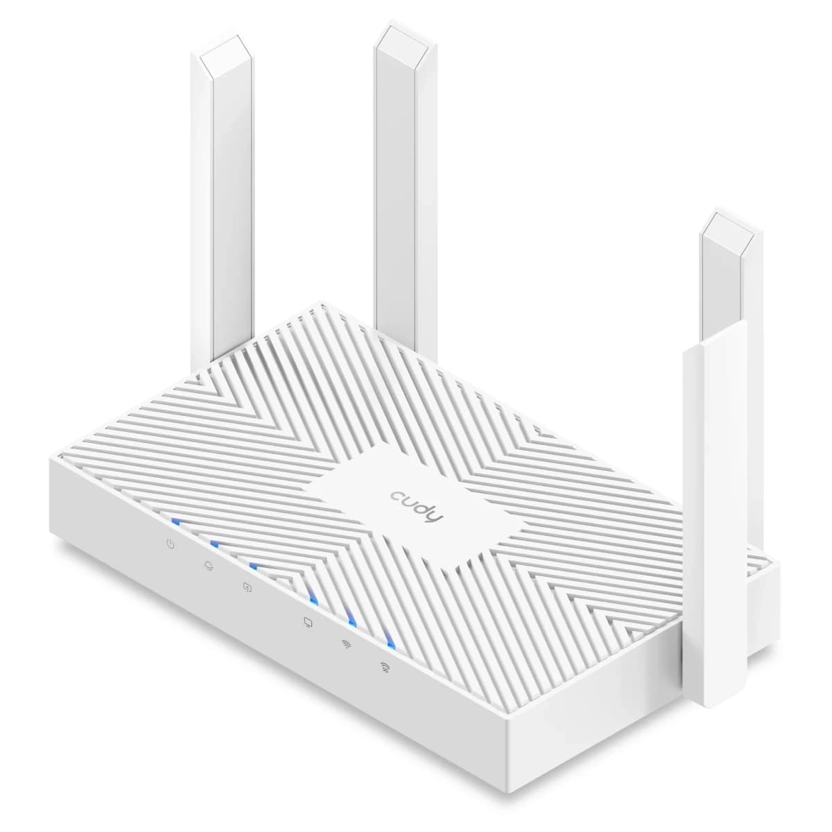Беспроводной маршрутизатор Wi-Fi CUDY WR1300E AC1200 Gigabit Dual Band Router, 3 × 10/100/1000Mbps RJ45 Ports, 4 x 5dBi ant., 802.11ac/a/b/g/n,867Mbps at 5GHz+300Mbps at 2.4GHz,DDNS,WiFi Schedule,IPv6,WPS,WPA3, IPTV, WOL, TR069/TR098/TR111/TR181, Cudy APP