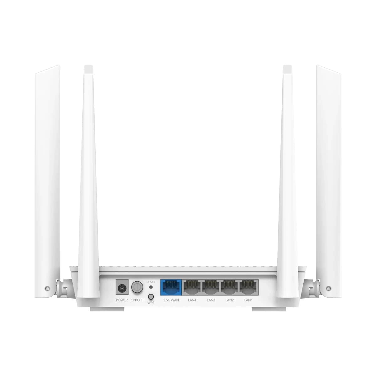 Беспроводной маршрутизатор Wi-Fi CUDY WR3000H AX3000 2.5G Dual Band Wi-Fi 6 Mesh Router, 802.11ax/ac/a/b/g/n, 2402Mbps at 5GHz + 574Mbps at 2.4GHz, 1 x 2.5G Port , 4 x 10/100/1000Mbps Ports, 4 x 5dBi fixed antennas, PPTP/L2TP/OpenVPN/WireGuard, MU-MIMO