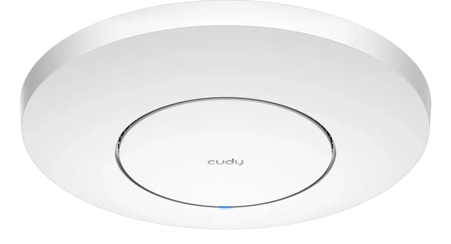 Точка доступа CUDY AP3000 AX3000 Dual-Band, 574MB/s 2.4GHz, 2402Mb/s 5Ghz, 5 antennas, 4-Stream Dual-Band Wi-Fi 5, 1× Shielded GbE PoE In