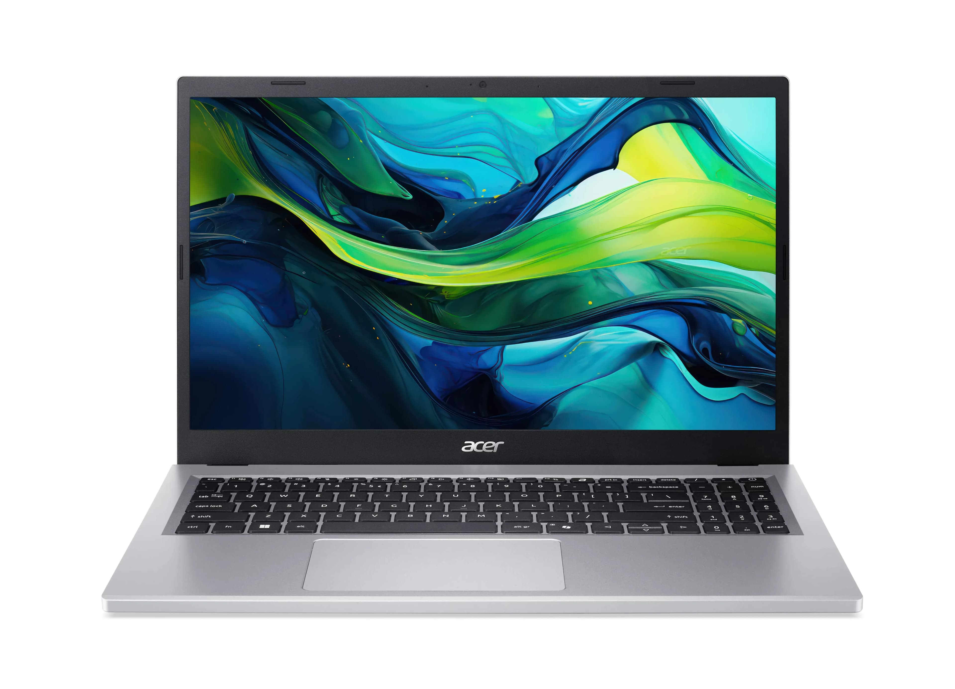 Ноутбук Acer Aspire Go AG15-21PT-R5GQ, AMD Ryzen 5 7520U (up to 4.3Ghz), 8GB LPDDR5, 2TB SSD M.2, 15.3" FHD Touch IPS, AMD RadeonTM 610M, Type-C HDMI WF BT WIN11H, ENG-RUS, серебро [NX.JJJAA.004]