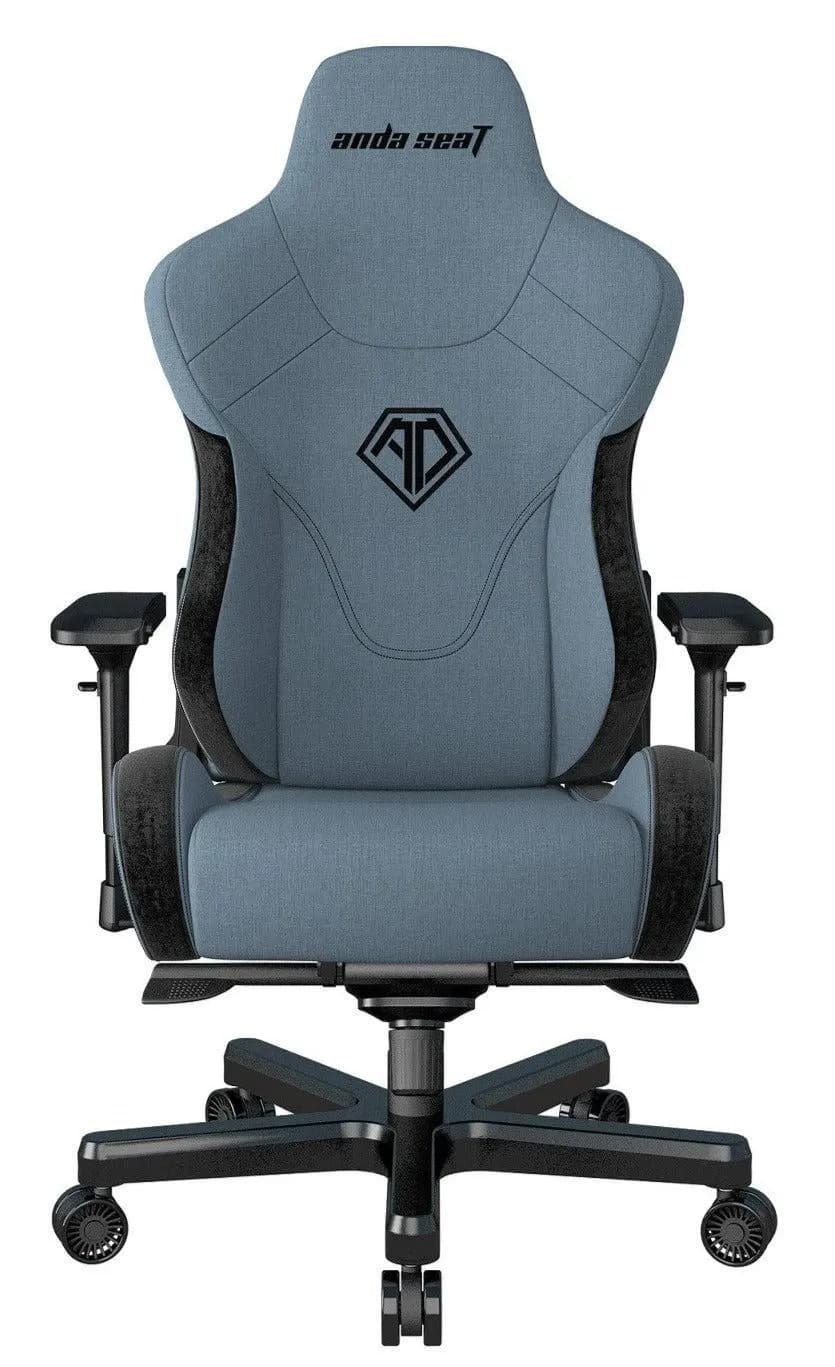 Gaming Chair AD12XLLA-01-SB AndaSeat T-Pro II Premium BLUE&BLACK 4D Armrest 65mm wheels Fabric