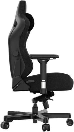 Gaming Chair AD12YDC-XL-01-B-CF AndaSeat Kaiser 3 XL BLACK 4D Armrest 65mm wheels Fabric