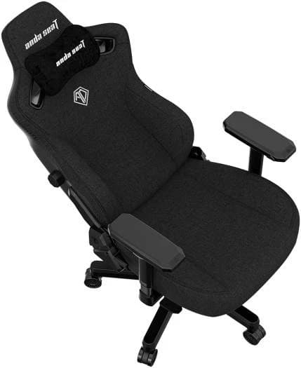 Gaming Chair AD12YDC-XL-01-B-CF AndaSeat Kaiser 3 XL BLACK 4D Armrest 65mm wheels Fabric