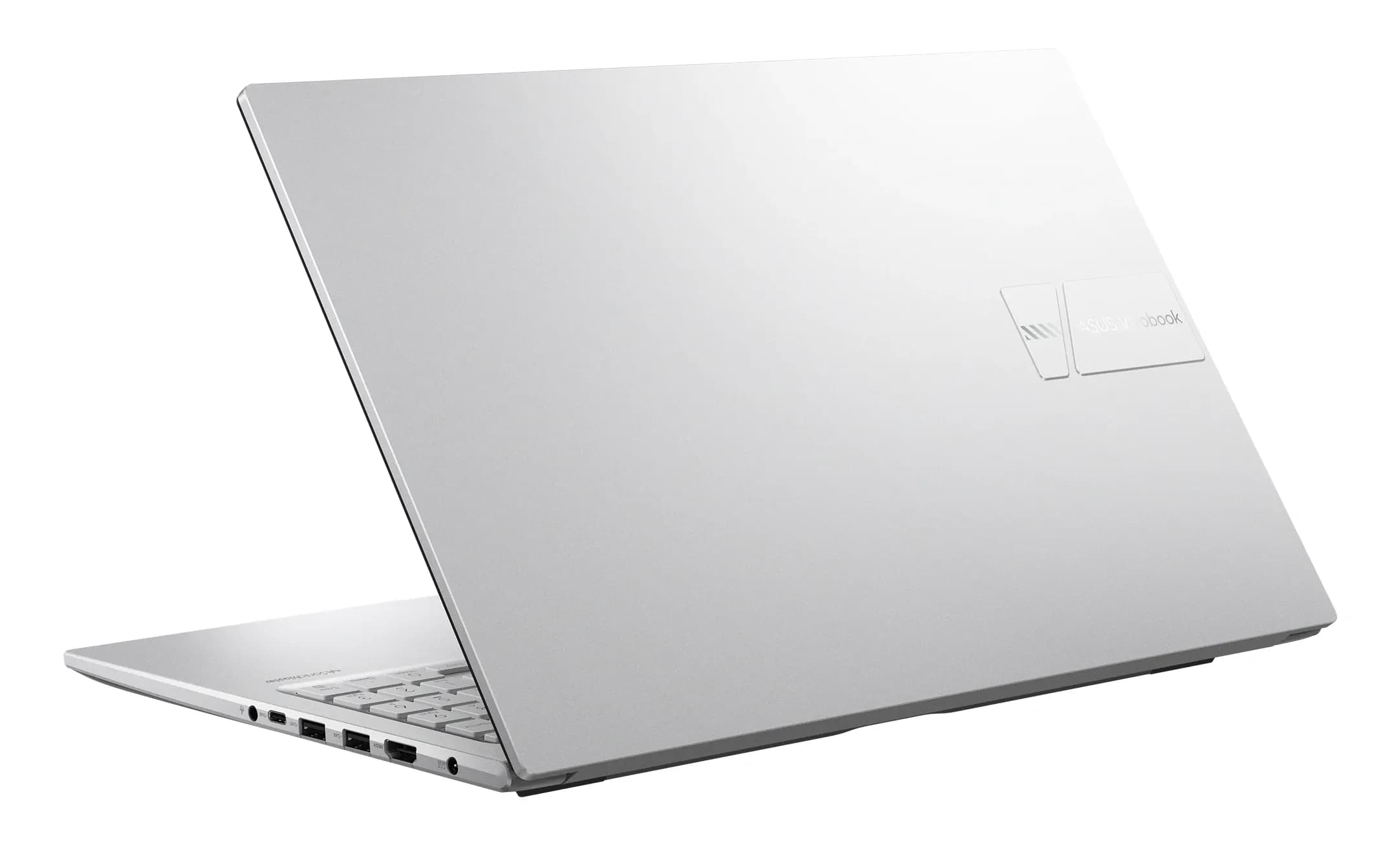 Ноутбук ASUS Vivobook F1504VA-WS51, Intel Core i5-1334U(up to 4.6GHz), 24GB DDR4, 256GB SSD NVMe M.2, 15.6" FHD IPS, Intel Iris Xe Graphics, Антимикробное покрытие и угол открытия 180° WF BT HDMI Type-C WIN11, ENG-RUS, серебро