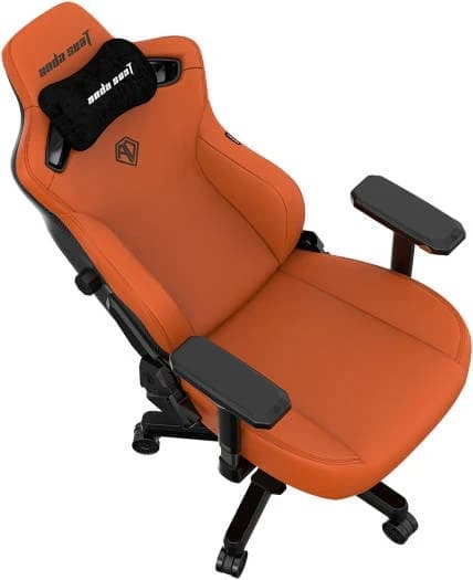 Gaming Chair AD12YDC-XL-01-O-PV/C AndaSeat Kaiser 3 XL ORANGE 4D Armrest 65mm wheels PVC Leather