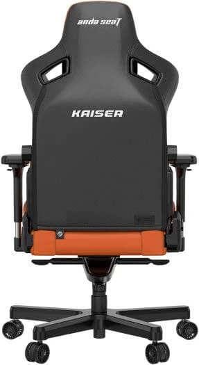 Gaming Chair AD12YDC-XL-01-O-PV/C AndaSeat Kaiser 3 XL ORANGE 4D Armrest 65mm wheels PVC Leather