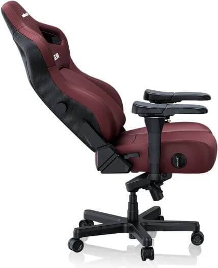 Gaming Chair AD12YDDC-L-20-A-PV/C AndaSeat Kaiser 4 L MAROON 5D Armrest 65mm wheels PVC Leather