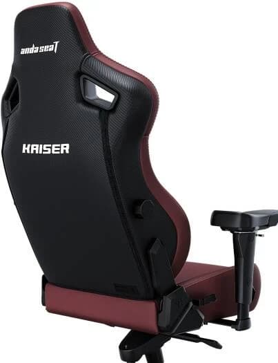 Gaming Chair AD12YDDC-L-20-A-PV/C AndaSeat Kaiser 4 L MAROON 5D Armrest 65mm wheels PVC Leather