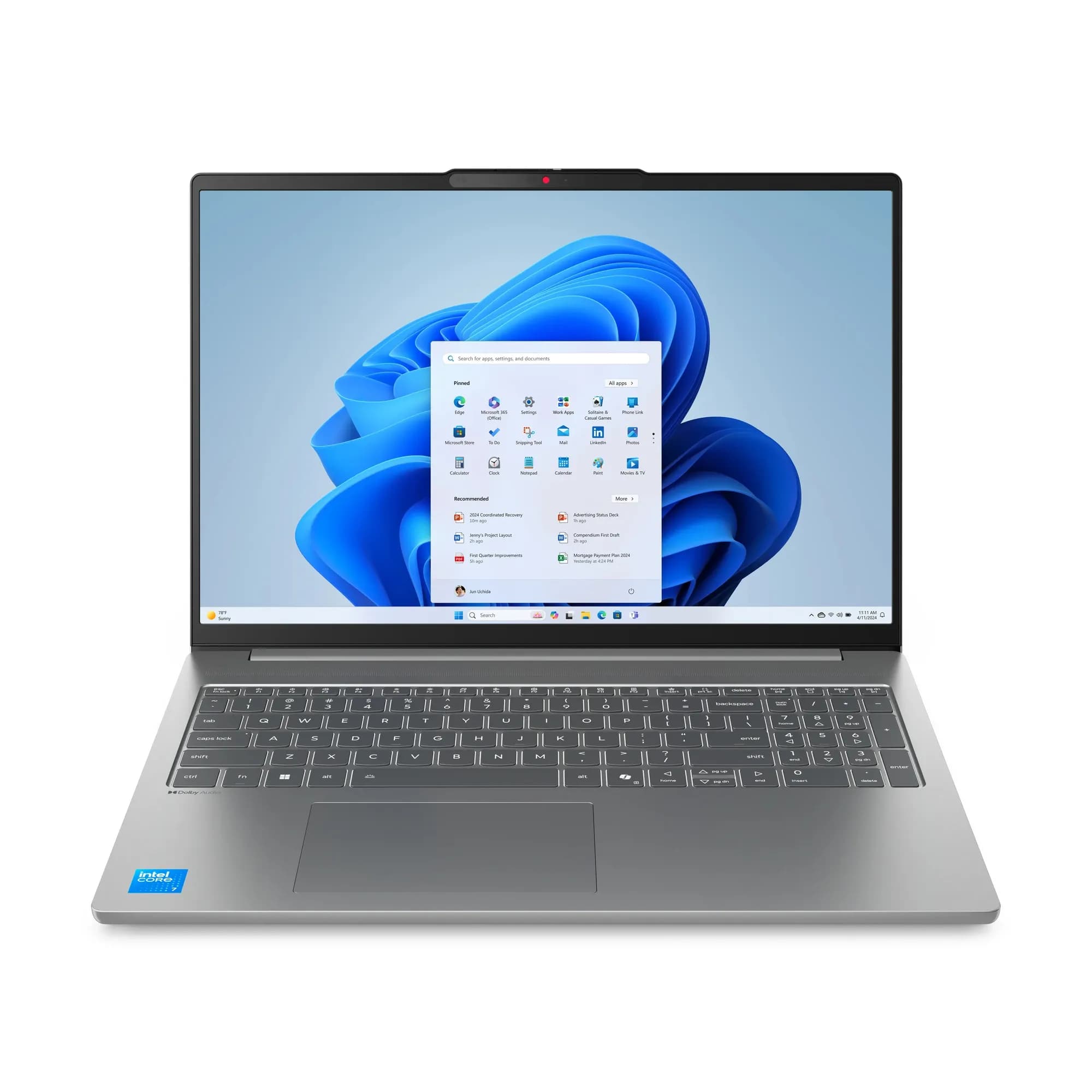 Ультрабук Lenovo IdeaPad Slim 5 16IRH10 i5-13420H (up 4.6Ghz) 16GB DDR5, 1TB SSD m2 NVMe, 16" 2.8K (2880x1800) OLED 120Hz, Integrated Intel® UHD Graphics, Type-C, HDMI, WF, BT, DOS, ENG-RUS, корпус металл., серый [83HS002RRK]