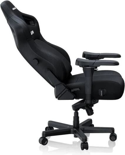 Gaming Chair AD12YDDC-L-20-B-CF AndaSeat Kaiser 4 L BLACK 5D Armrest 65mm wheels PVC Fabric