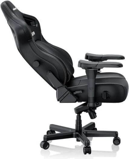 Gaming Chair AD12YDDC-L-20-B-PV/C AndaSeat Kaiser 4 L BLACK 5D Armrest 65mm wheels PVC Leather