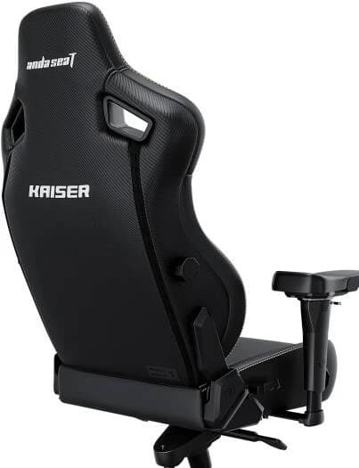 Gaming Chair AD12YDDC-L-20-B-PV/C AndaSeat Kaiser 4 L BLACK 5D Armrest 65mm wheels PVC Leather