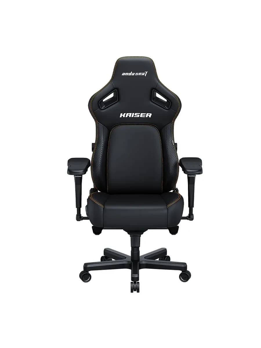 Gaming Chair AD12YDDC-L-20-B-PV/C AndaSeat Kaiser 4 L BLACK 5D Armrest 65mm wheels PVC Leather
