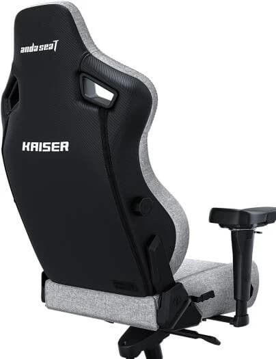 Gaming Chair AD12YDDC-L-20-G-CF AndaSeat Kaiser 4 L GRAY 5D Armrest 65mm wheels PVC Fabric