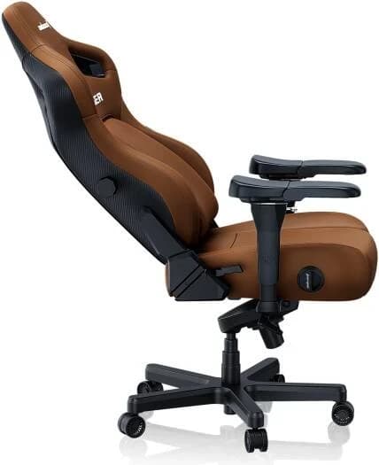 Gaming Chair AD12YDDC-L-20-K-PV/C AndaSeat Kaiser 4 L BROWN 5D Armrest 65mm wheels PVC Leather