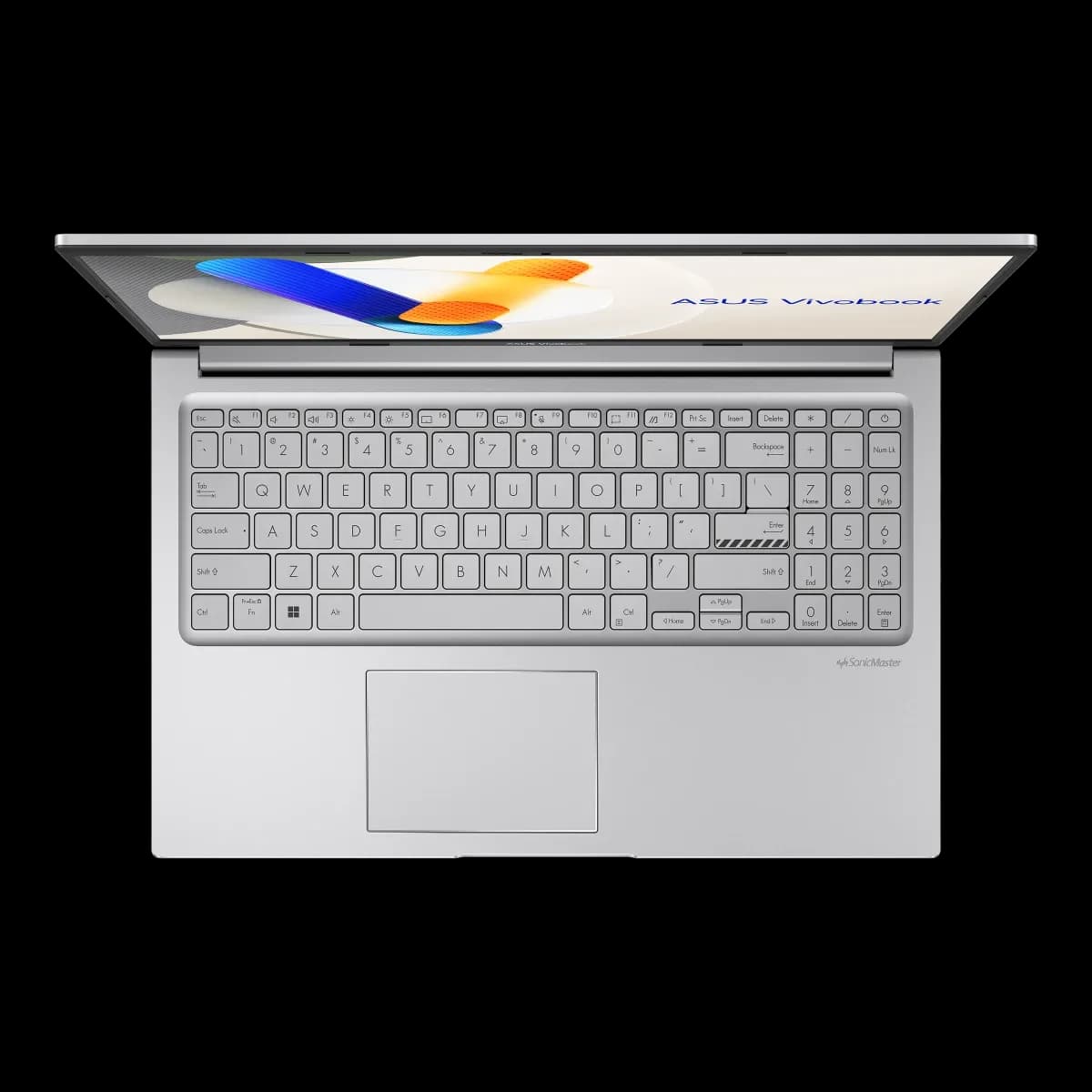 Ноутбук Asus VIVOBOOK X1504VA-BQ3988, Intel i7-150U(up to 5.40GHz), 16GB DDR4, 1TB SSD PCIe NVMe M.2, 15.6" FHD (1920 x 1080) IPS, Intel Graphics, Type-C HDMI WiFi BT WIN11H, клав. с подсв EN-RU, серебро