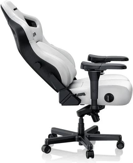 Gaming Chair AD12YDDC-L-20-W-PV/C AndaSeat Kaiser 4 L WHITE 5D Armrest 65mm wheels PVC Leather